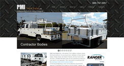 Desktop Screenshot of pmitruckbodies.com